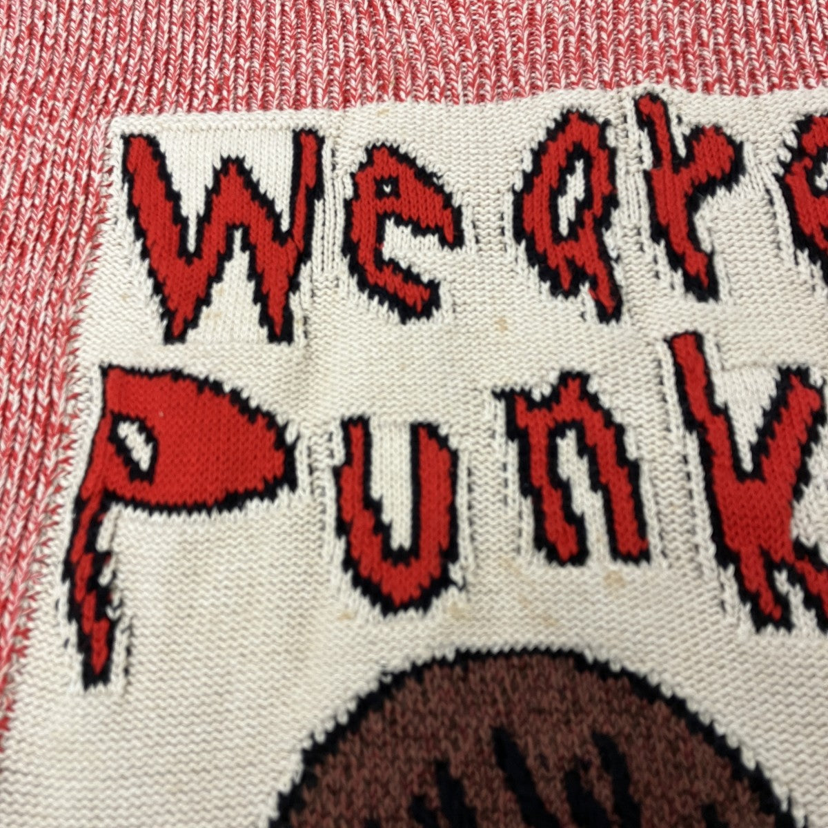 We Are Punks インターシャ セーター