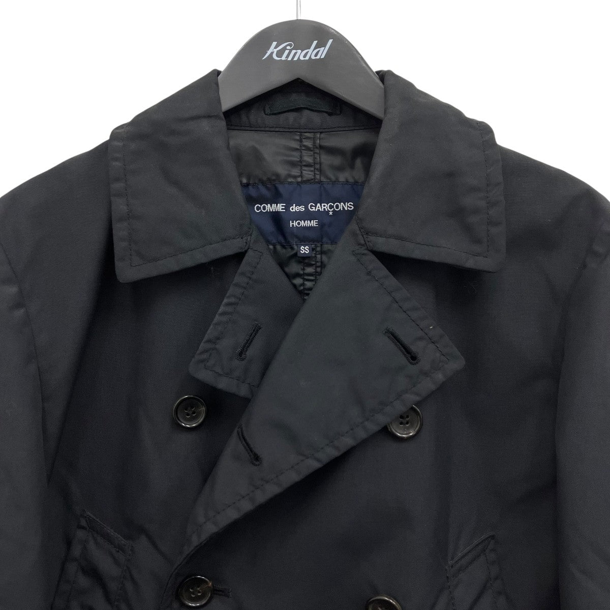 COMME des GARCONS HOMME ナイロンPコート 古着・中古-3枚目のアイテム画像