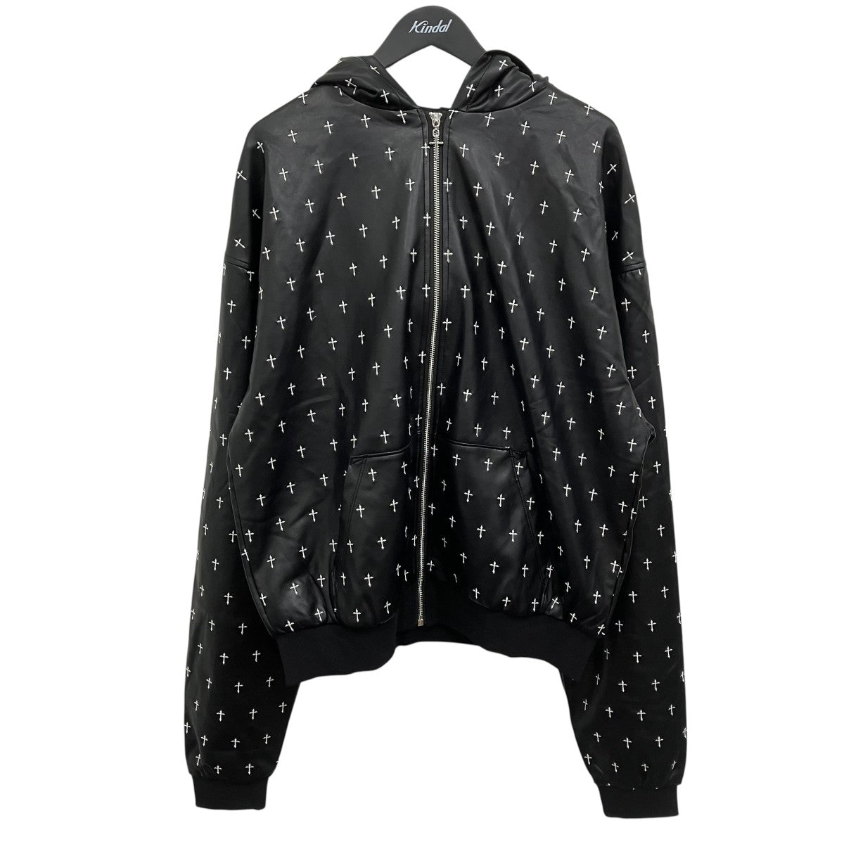 LASTNEST クロスジップフーディー 古着・中古-1枚目のアイテム画像