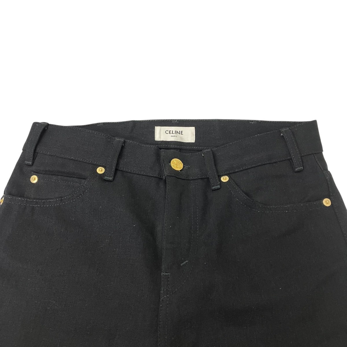 CELINE ローウォッシュフレアジーンズ 古着・中古-3枚目のアイテム画像
