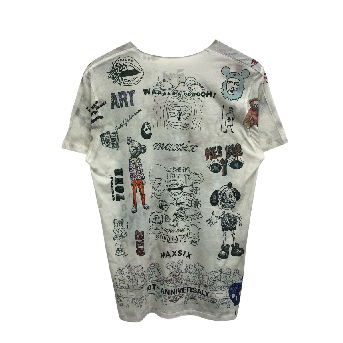 MaxSix プリントTシャツ 古着・中古-2枚目のアイテム画像