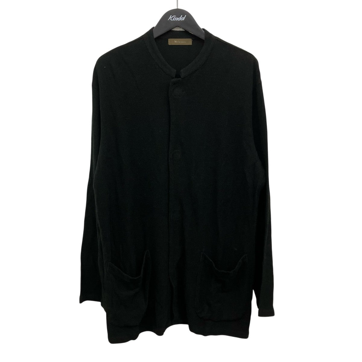 Y’S for men ビックスナップニットカーディガン 古着・中古-1枚目のアイテム画像