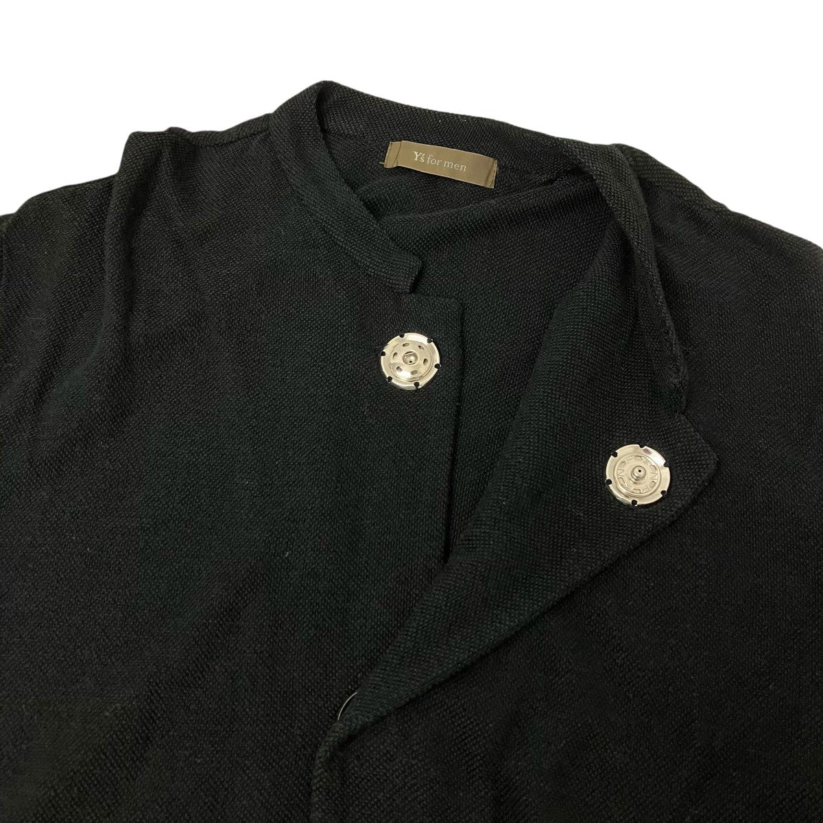 Y’S for men ビックスナップニットカーディガン 古着・中古-4枚目のアイテム画像