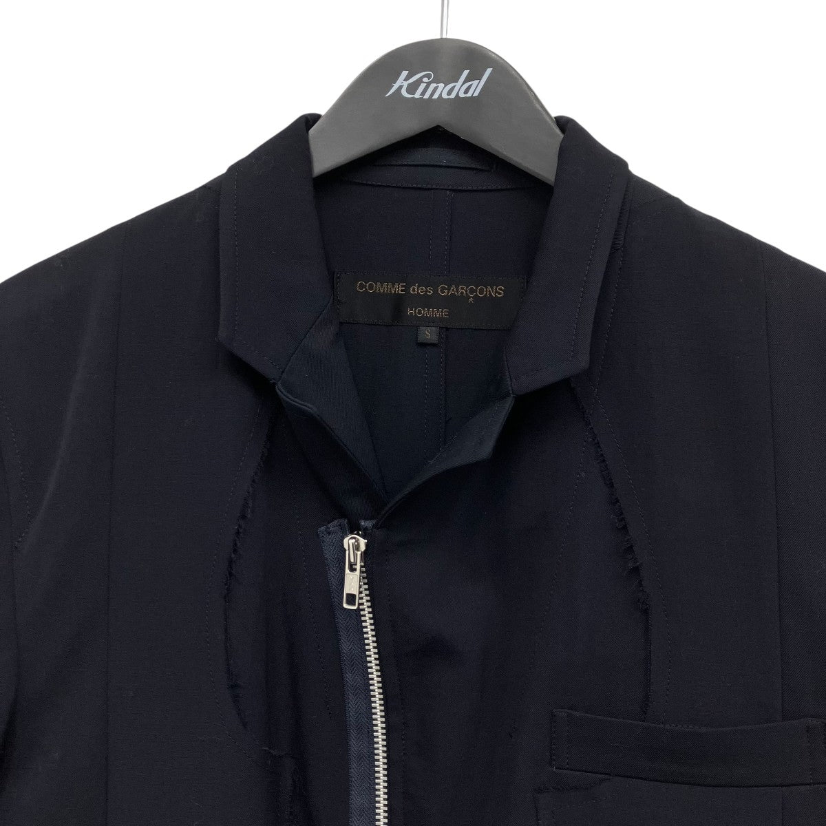 COMME des GARCONS HOMME ウールジャケット 古着・中古-3枚目のアイテム画像