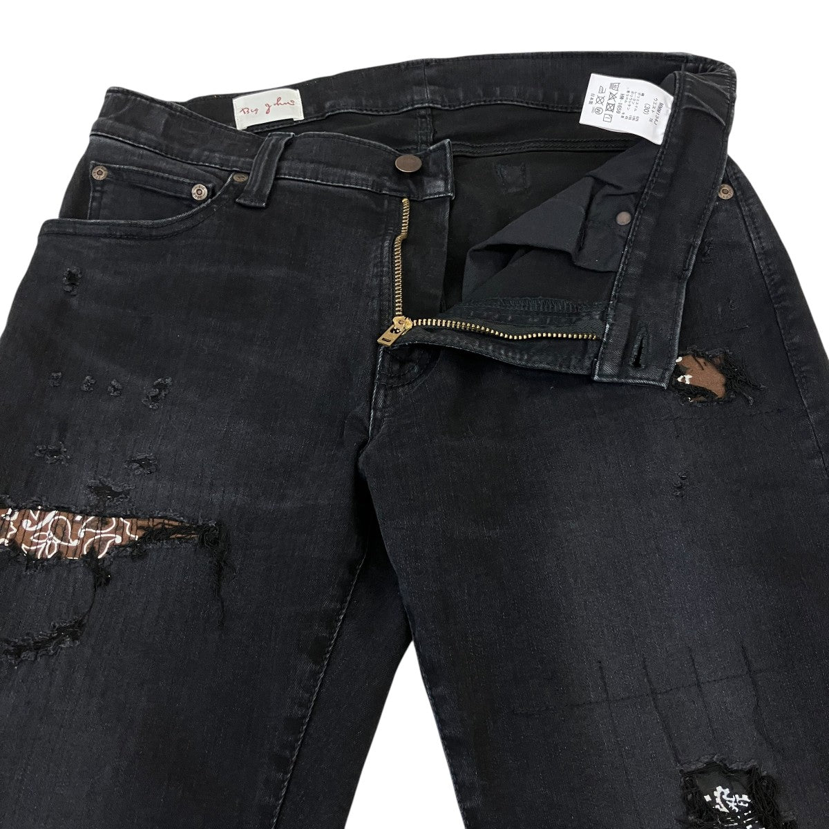 BIG JOHN×ISKO デニムパンツMMM134J 古着・中古-3枚目のアイテム画像