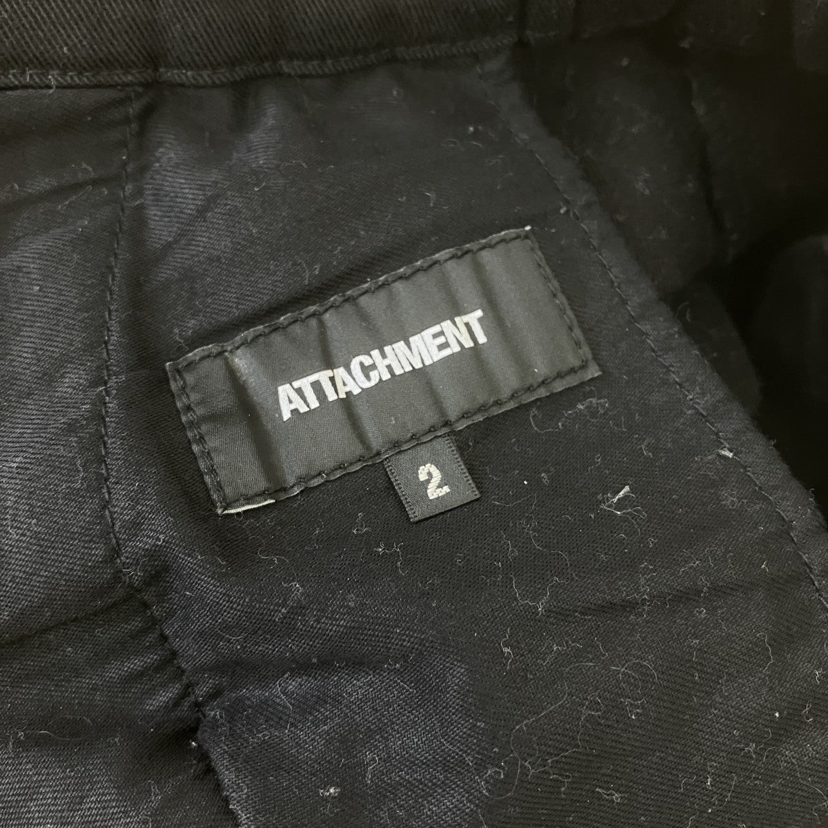 ATTACHMENT ハイパワーストレッチツイル バイカーイージーパンツAP03-208 古着・中古-4枚目のアイテム画像