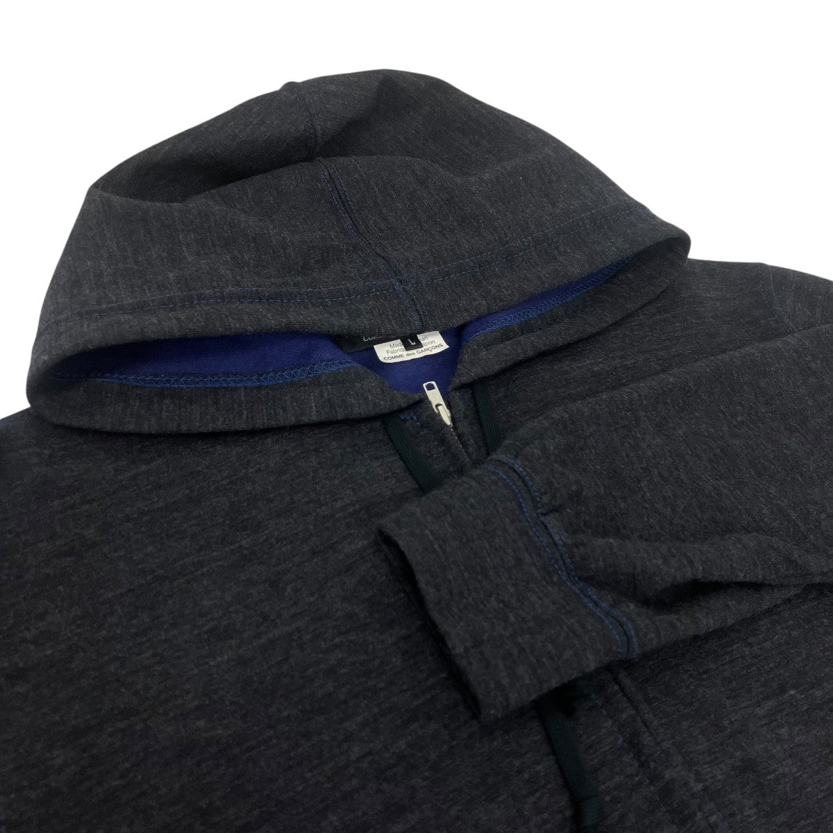 COMME des GARCONS HOMME DEUX ジップパーカー 古着・中古-4枚目のアイテム画像
