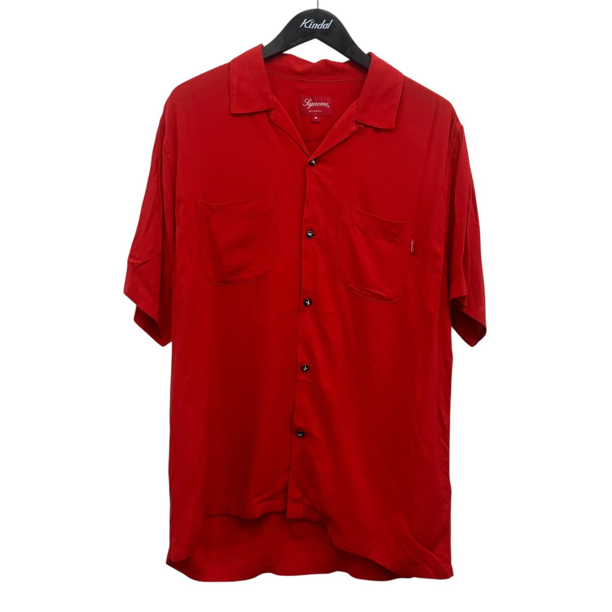 Supreme×PLAY BOY オープンカラーシャツ 古着・中古-1枚目のアイテム画像