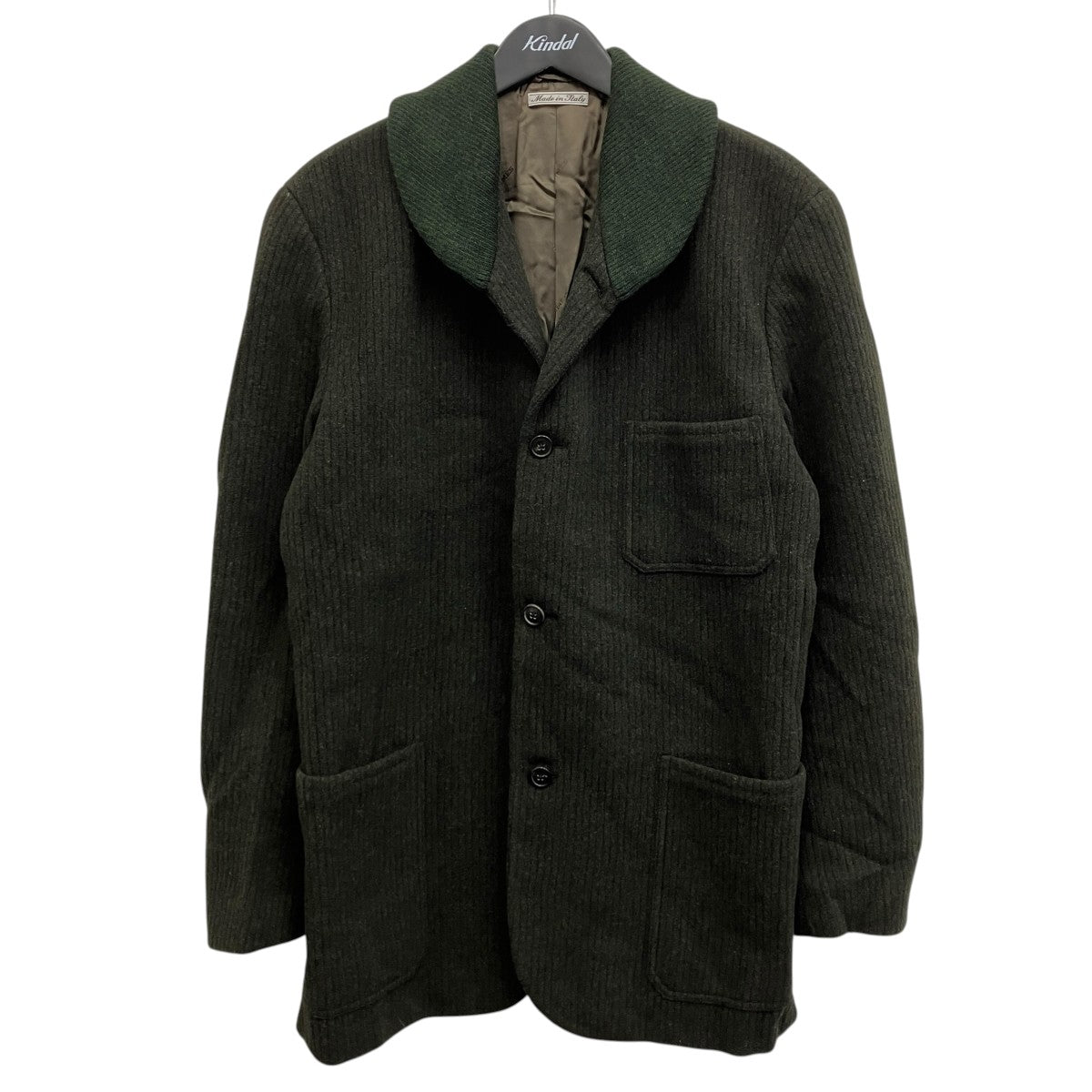 HERMES ショールカラージャケット 古着・中古-1枚目のアイテム画像