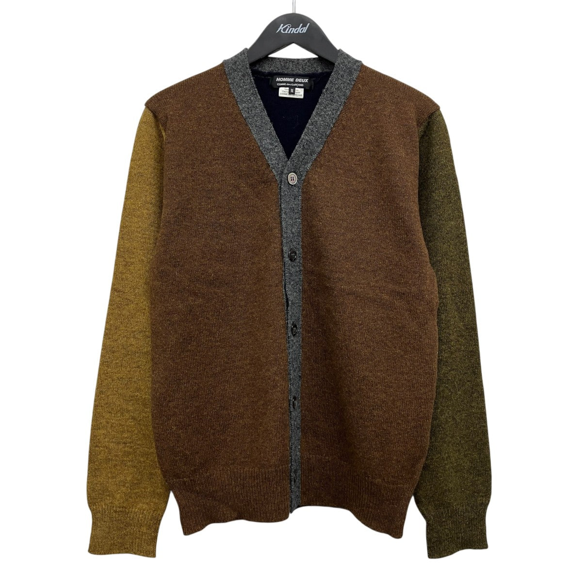 COMME des GARCONS HOMME DEUX ニットカーディガン 古着・中古-1枚目のアイテム画像