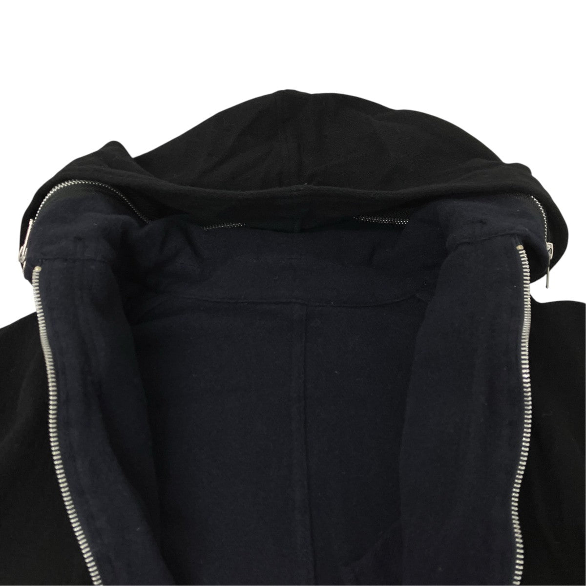 UNDERCOVER 縮絨レイヤードコート 古着・中古-4枚目のアイテム画像