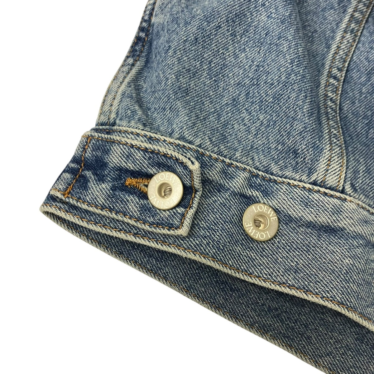 LOEWE アナグラム刺繍デニムジャケット 古着・中古-7枚目のアイテム画像