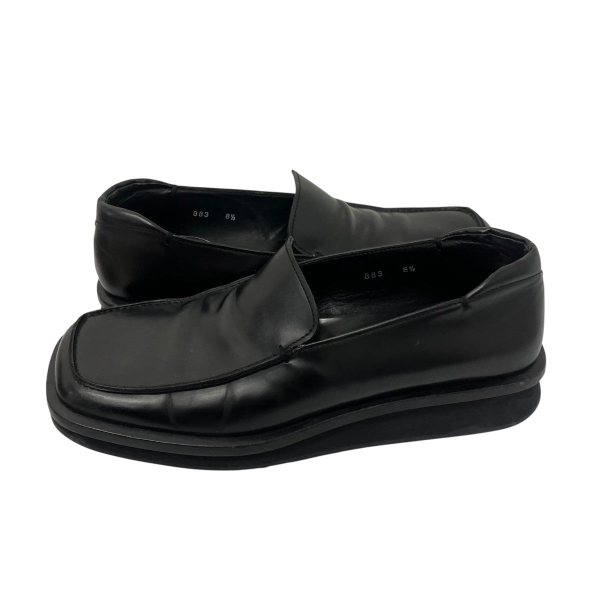 PRADA スクエアトゥローファー 古着・中古-4枚目のアイテム画像
