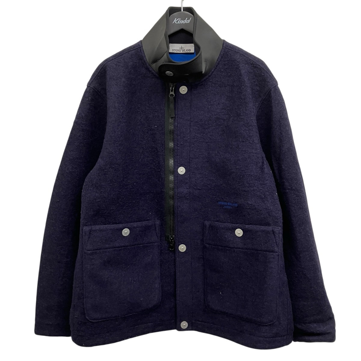 STONE ISLAND マリーナ レギュラーフィット ウールブルゾン 古着・中古-1枚目のアイテム画像