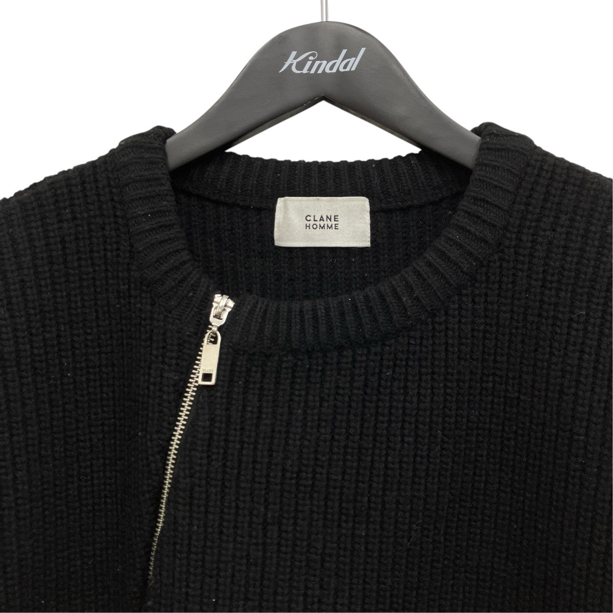 CLANE HOMME ジップカーディガン 古着・中古-3枚目のアイテム画像