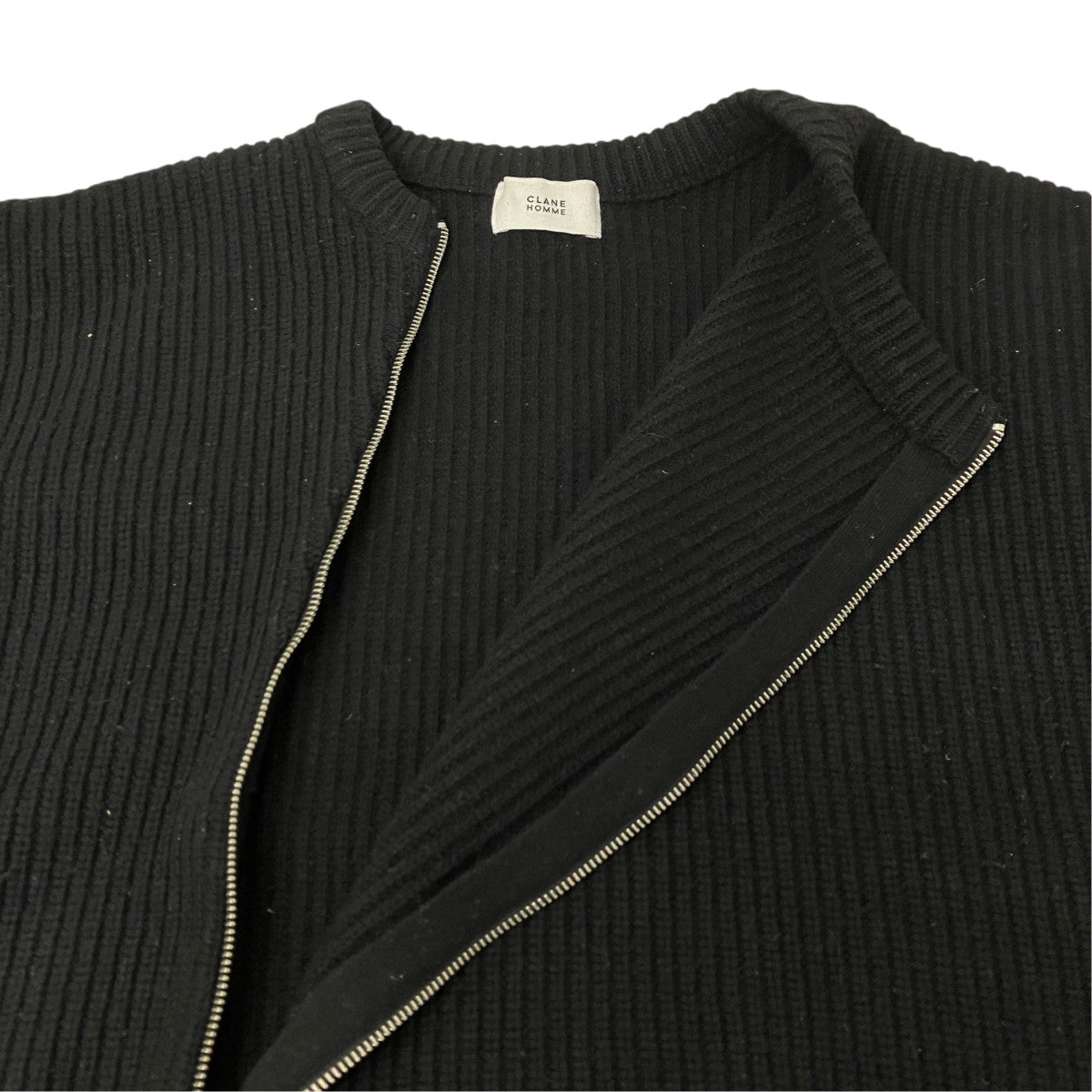 CLANE HOMME ジップカーディガン 古着・中古-4枚目のアイテム画像