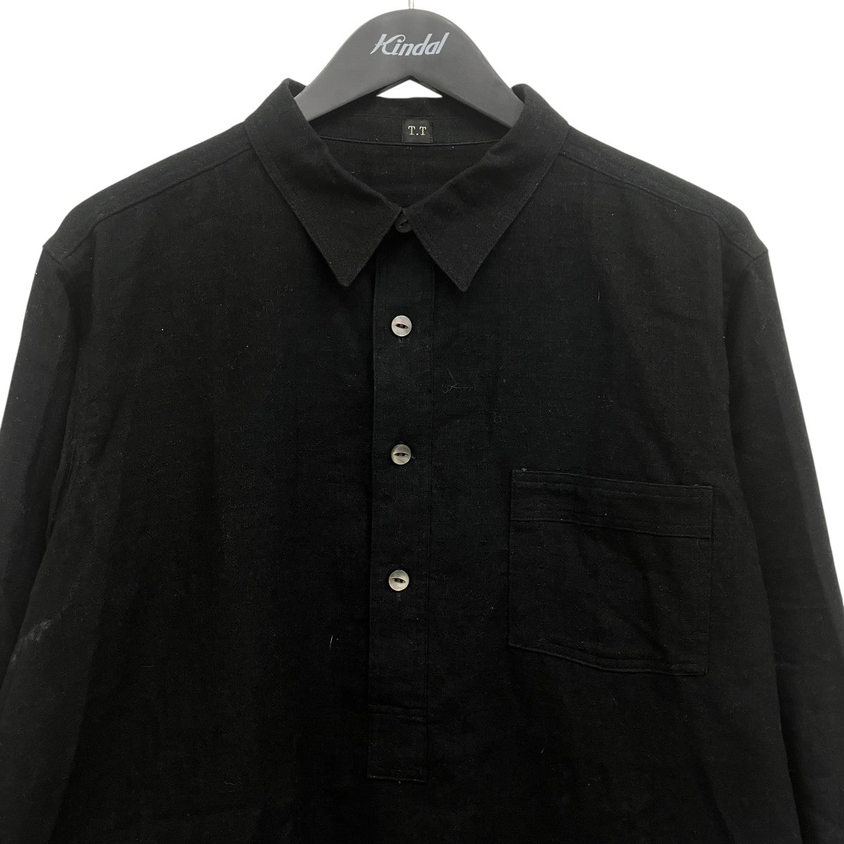 T．T Work Shirt P O プルオーバーシャツ 古着・中古-3枚目のアイテム画像