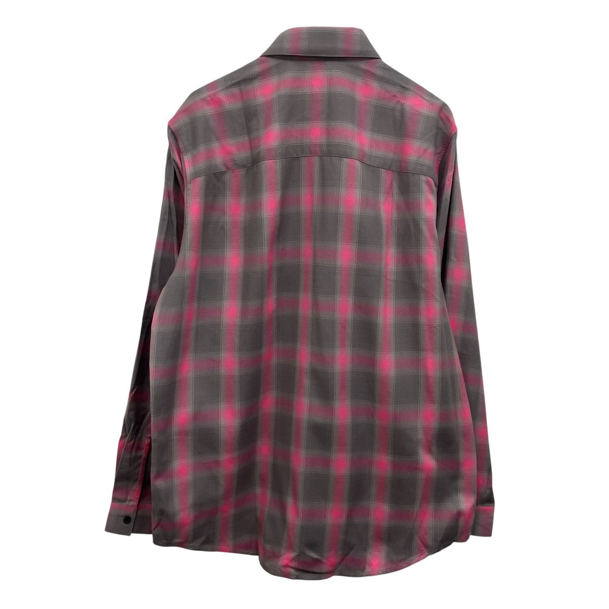 DIESEL s-simply-check-hgbt シャドーチェックシャツ 古着・中古-2枚目のアイテム画像