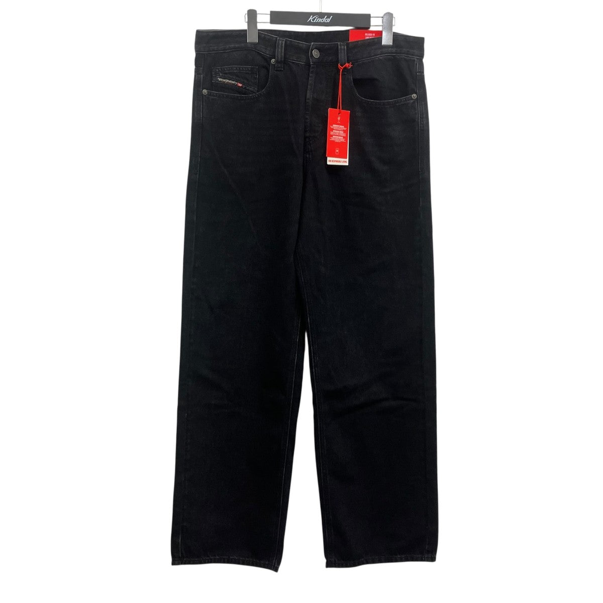DIESEL 2001 D-MACRO ワイドデニムパンツ 古着・中古-1枚目のアイテム画像