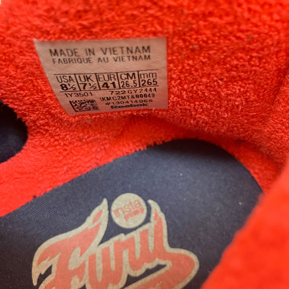 REEBOK INSTAPUMP FURY 95 WINTERIZEDローカットスニーカーGY2444 古着・中古-8枚目のアイテム画像