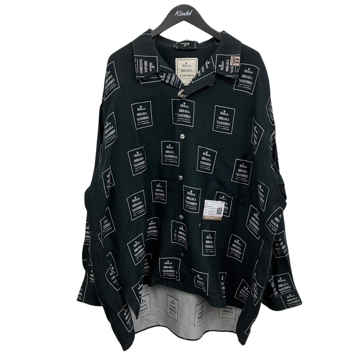 Maison MIHARA YASUHIRO 総柄シャツ 古着・中古-1枚目のアイテム画像