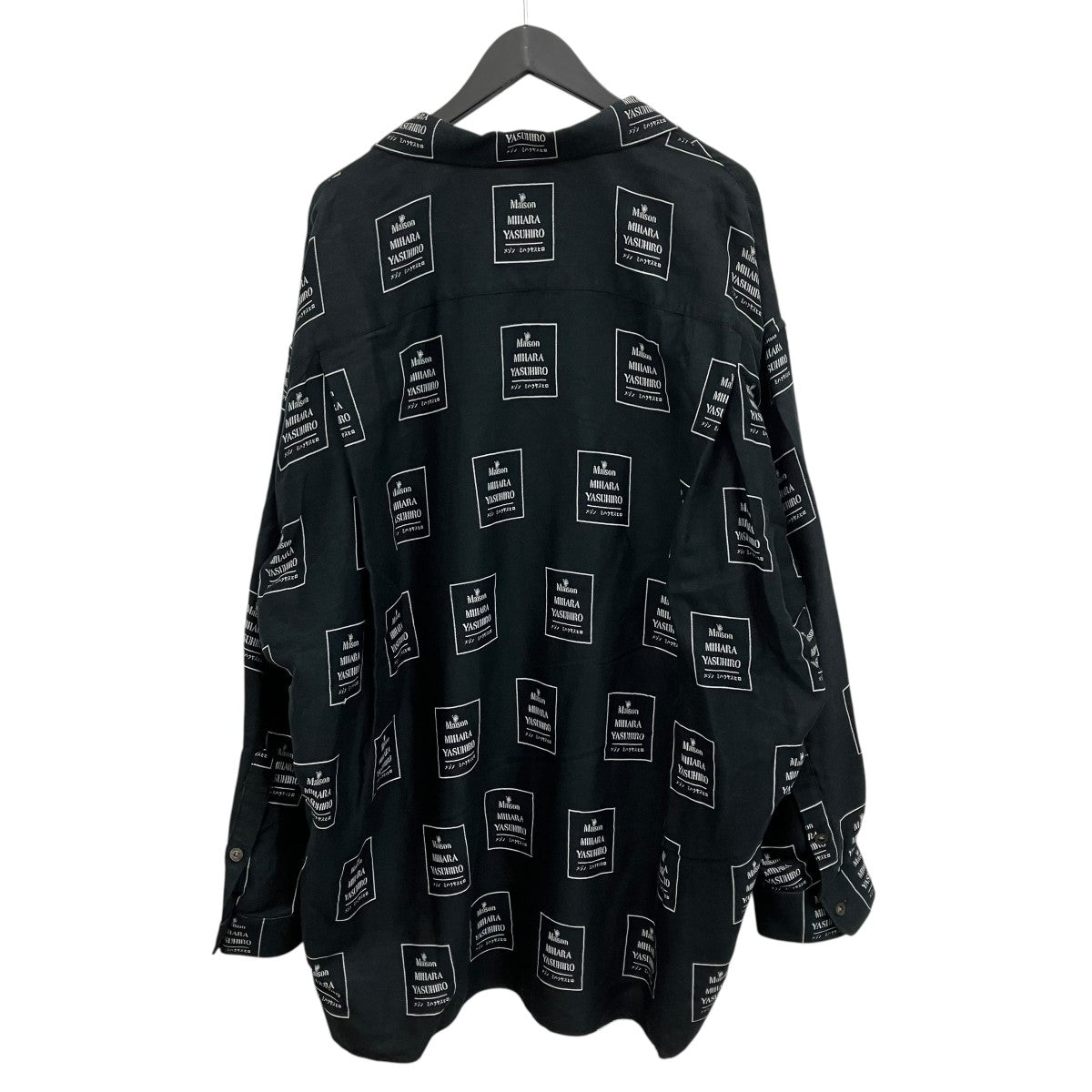 Maison MIHARA YASUHIRO 総柄シャツ 古着・中古-2枚目のアイテム画像