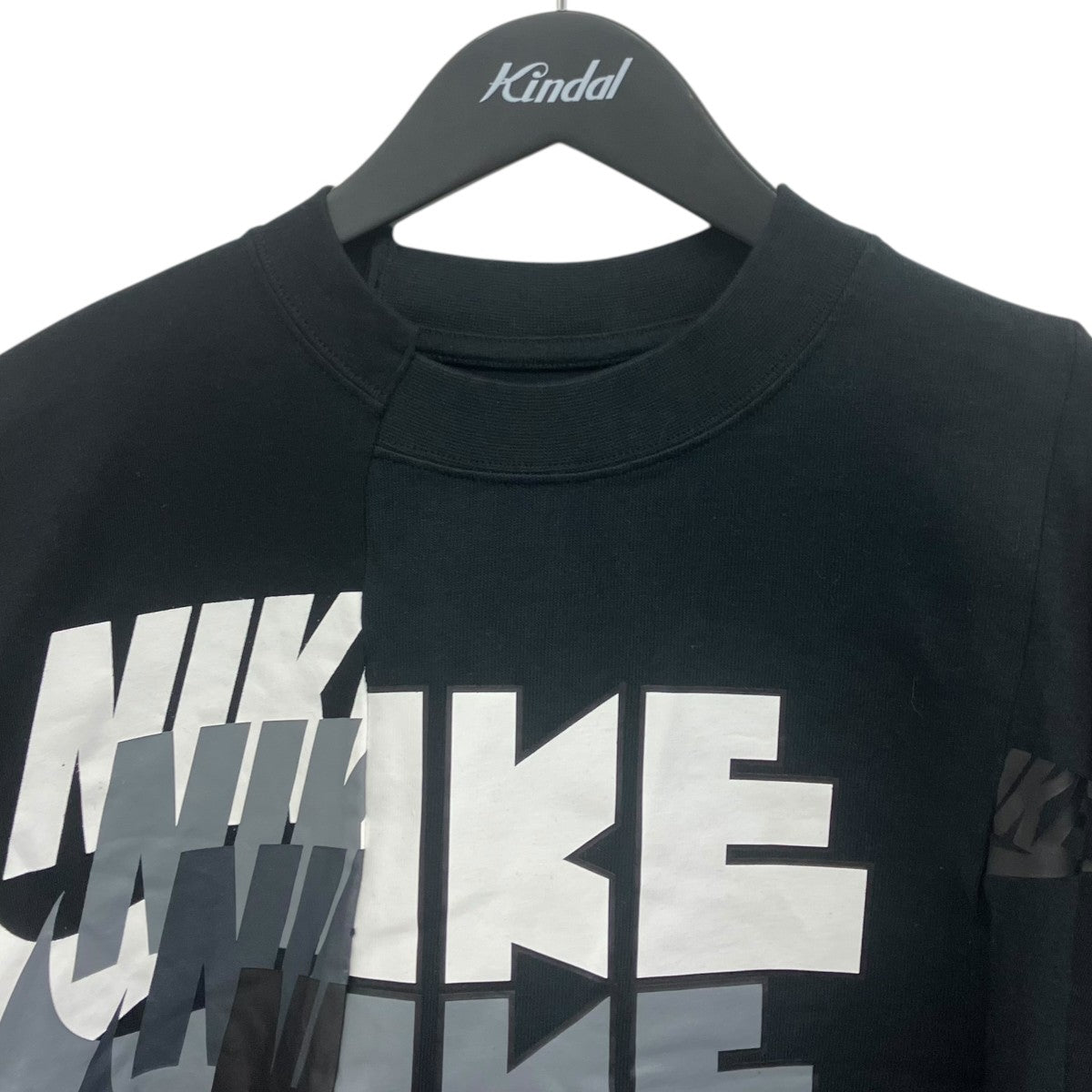 NIKE×sacai ドッキングTシャツ 古着・中古-3枚目のアイテム画像