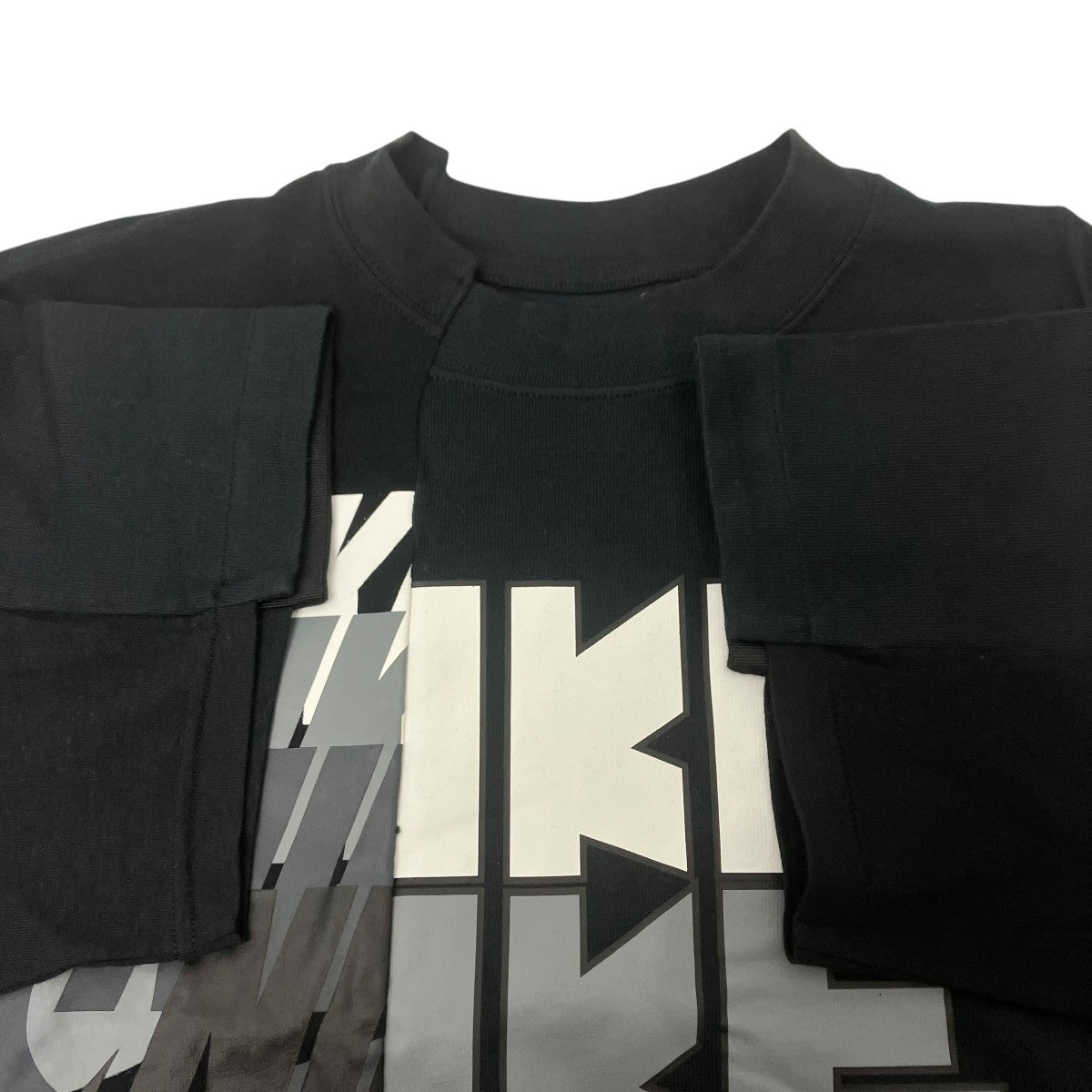 NIKE×sacai ドッキングTシャツ 古着・中古-4枚目のアイテム画像