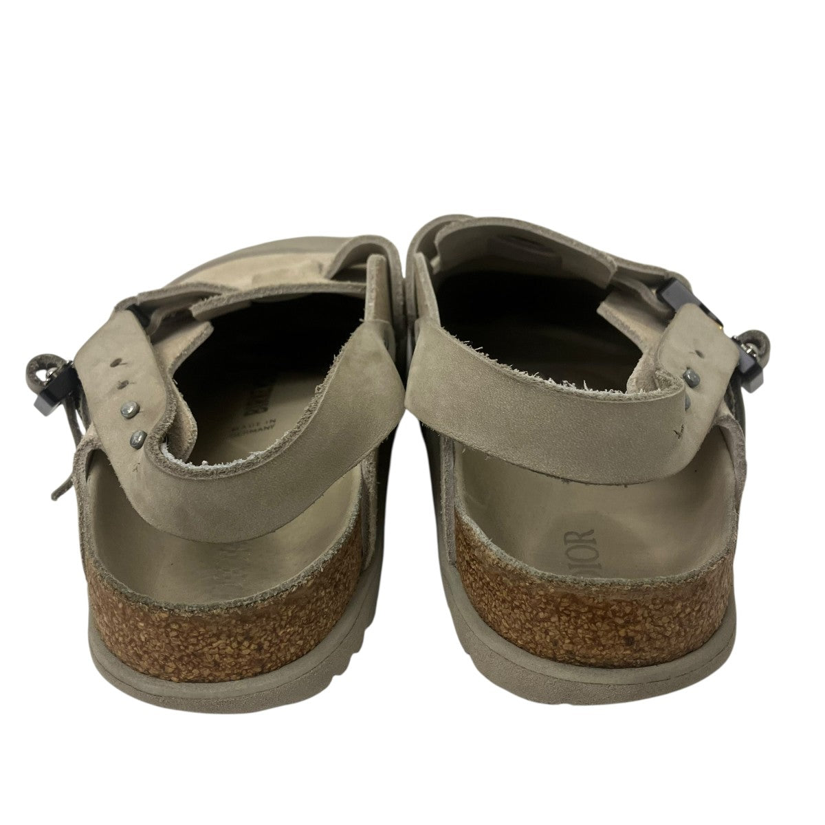 DIOR×BIRKENSTOCK TOKIO SUEDE SLIPPER CARF LEATHERサンダル 古着・中古-2枚目のアイテム画像