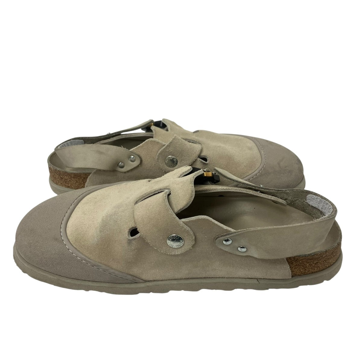 DIOR×BIRKENSTOCK TOKIO SUEDE SLIPPER CARF LEATHERサンダル 古着・中古-4枚目のアイテム画像
