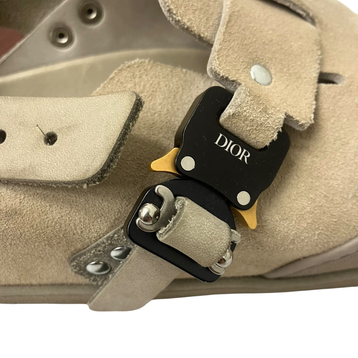 DIOR×BIRKENSTOCK TOKIO SUEDE SLIPPER CARF LEATHERサンダル 古着・中古-7枚目のアイテム画像