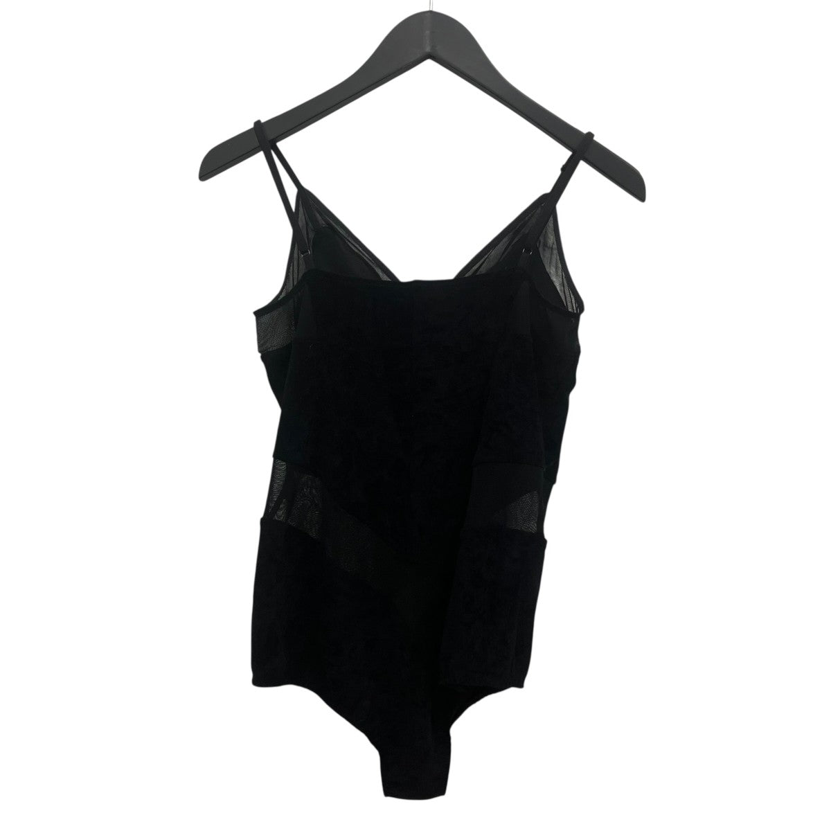 FETICO 25AW Velour paneled bodysuit ボディースーツ 古着・中古-2枚目のアイテム画像