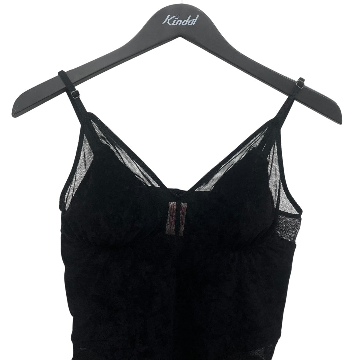 FETICO 25AW Velour paneled bodysuit ボディースーツ 古着・中古-3枚目のアイテム画像