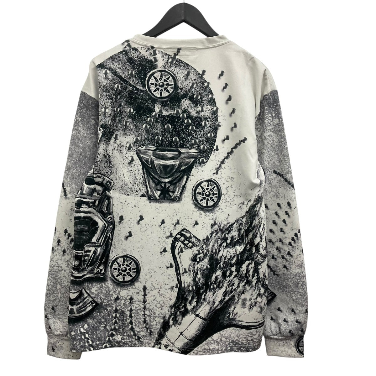 TOZAOU Betman Long Sleeve プリントカットソー 古着・中古-2枚目のアイテム画像