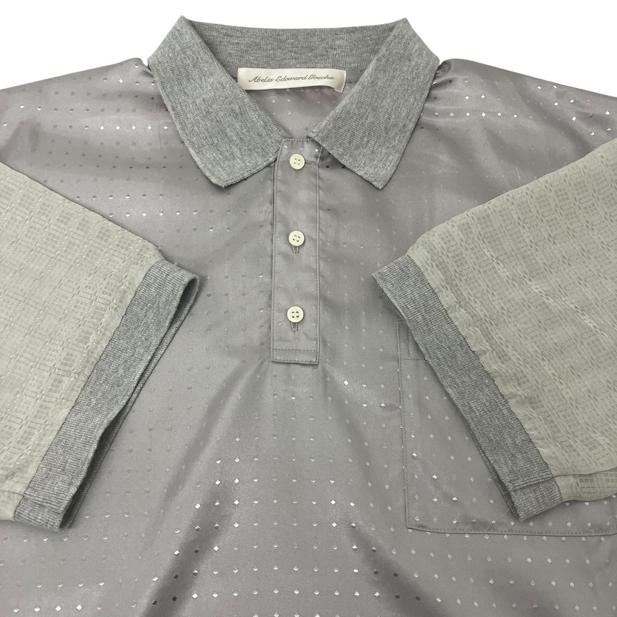 abelia edoward goucha 切替ポロシャツ 古着・中古-4枚目のアイテム画像