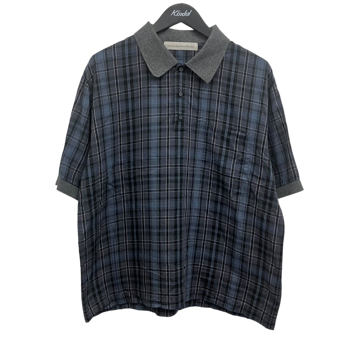abelia edoward goucha チェックポロシャツ 古着・中古-1枚目のアイテム画像