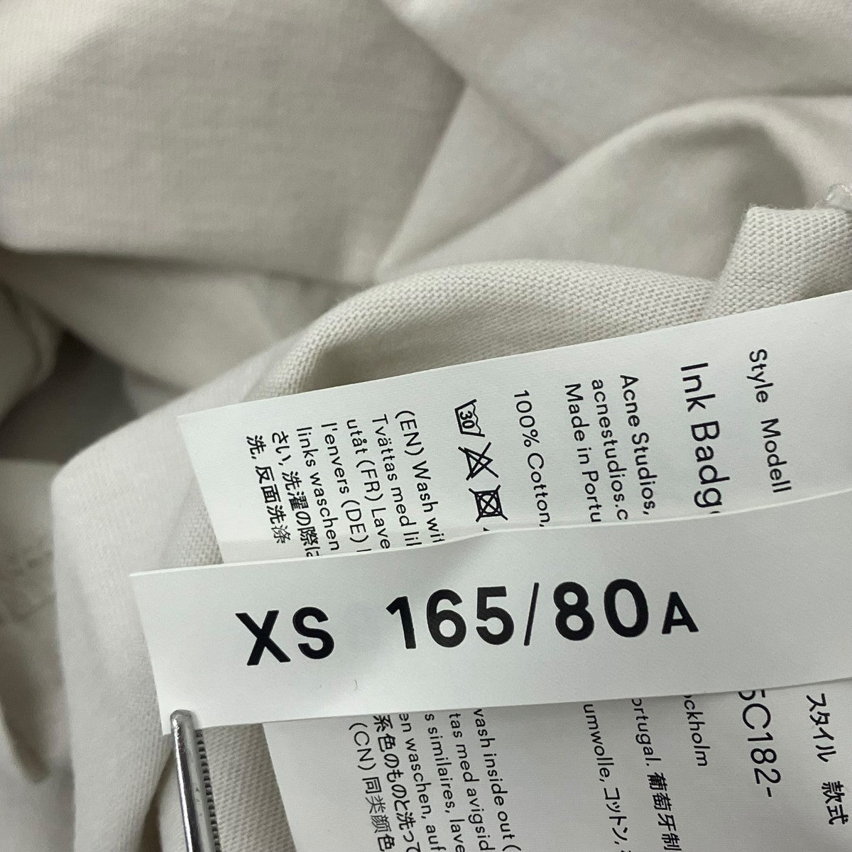 Acne Studios Bla Konst クルーネックTシャツ 古着・中古-6枚目のアイテム画像