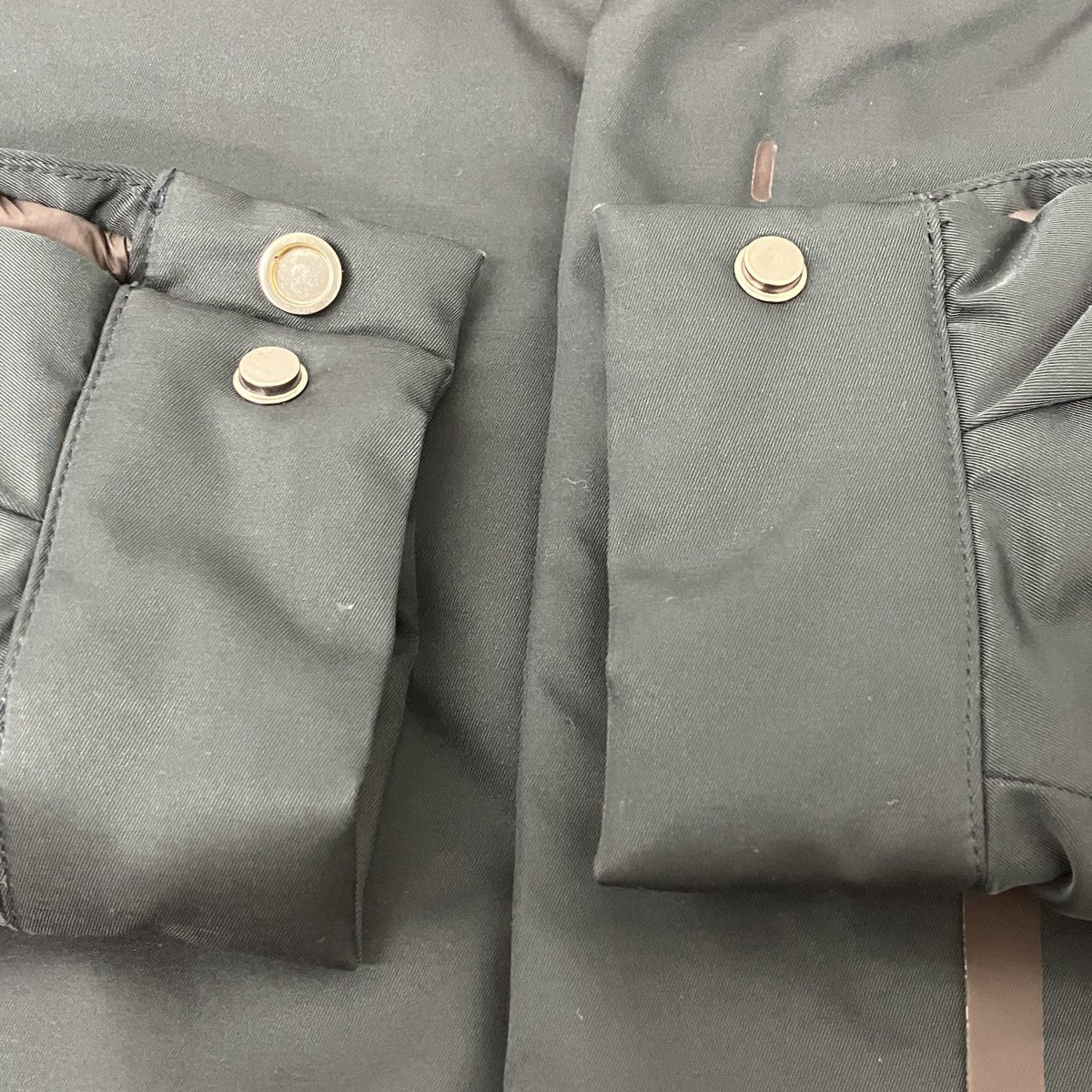 ポリエステルツイル シャツブルゾン