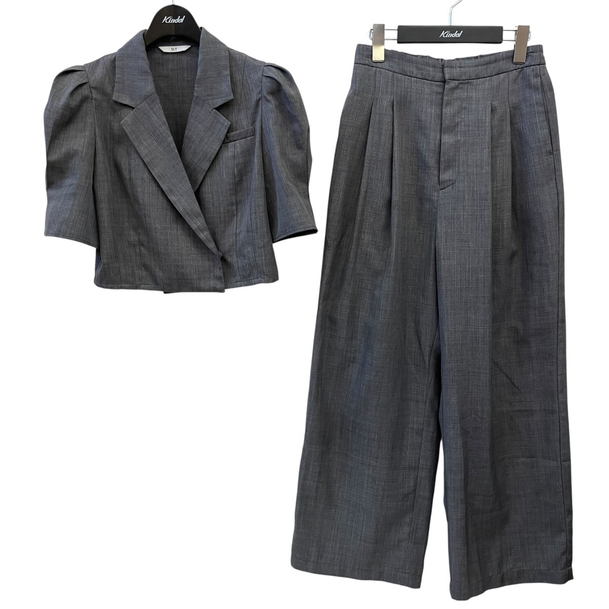 SLY TAILORED MANNISHセットアップ030HSR33-2470 古着・中古-1枚目のアイテム画像