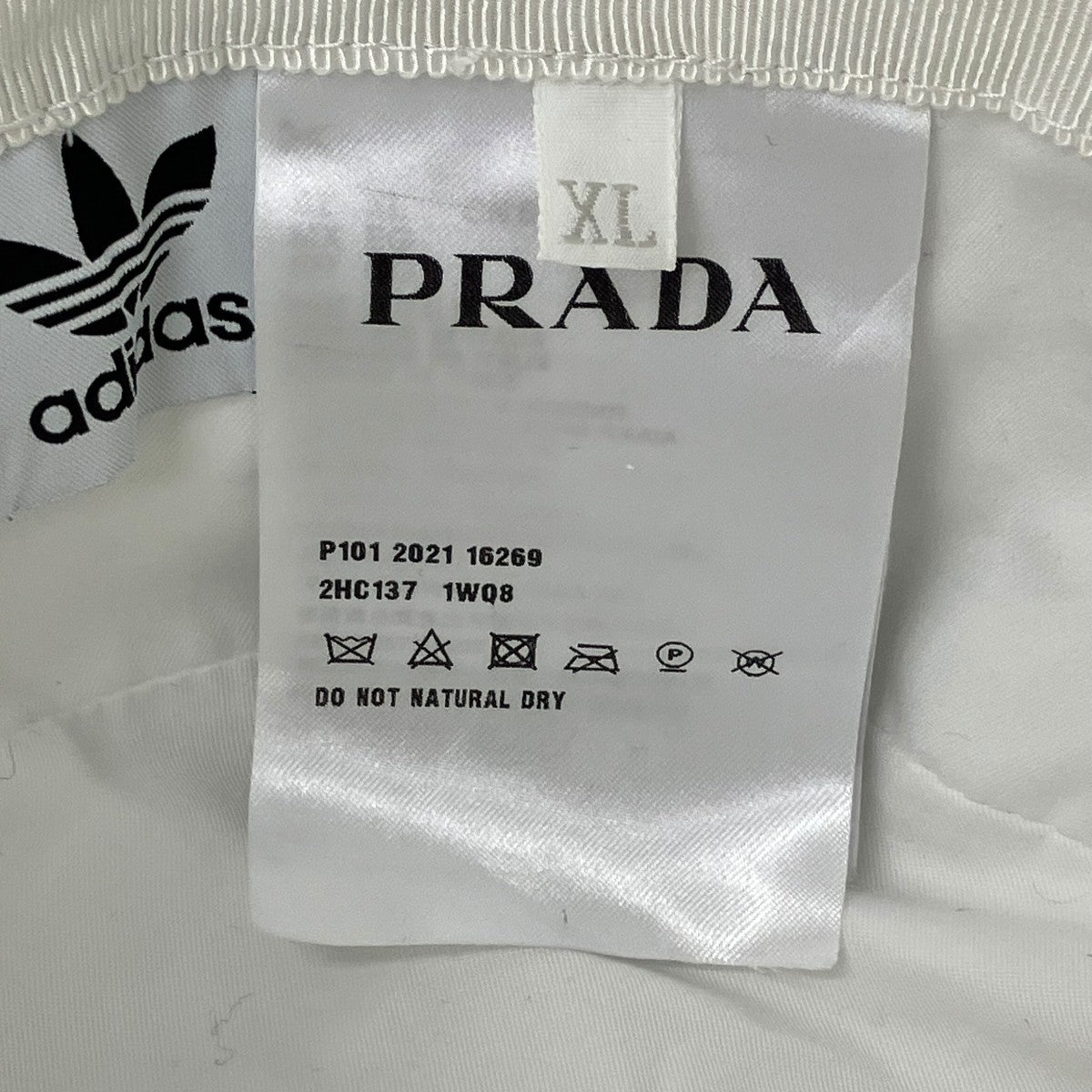 PRADA×adidas トライアングルプレートバケットハット 古着・中古-9枚目のアイテム画像