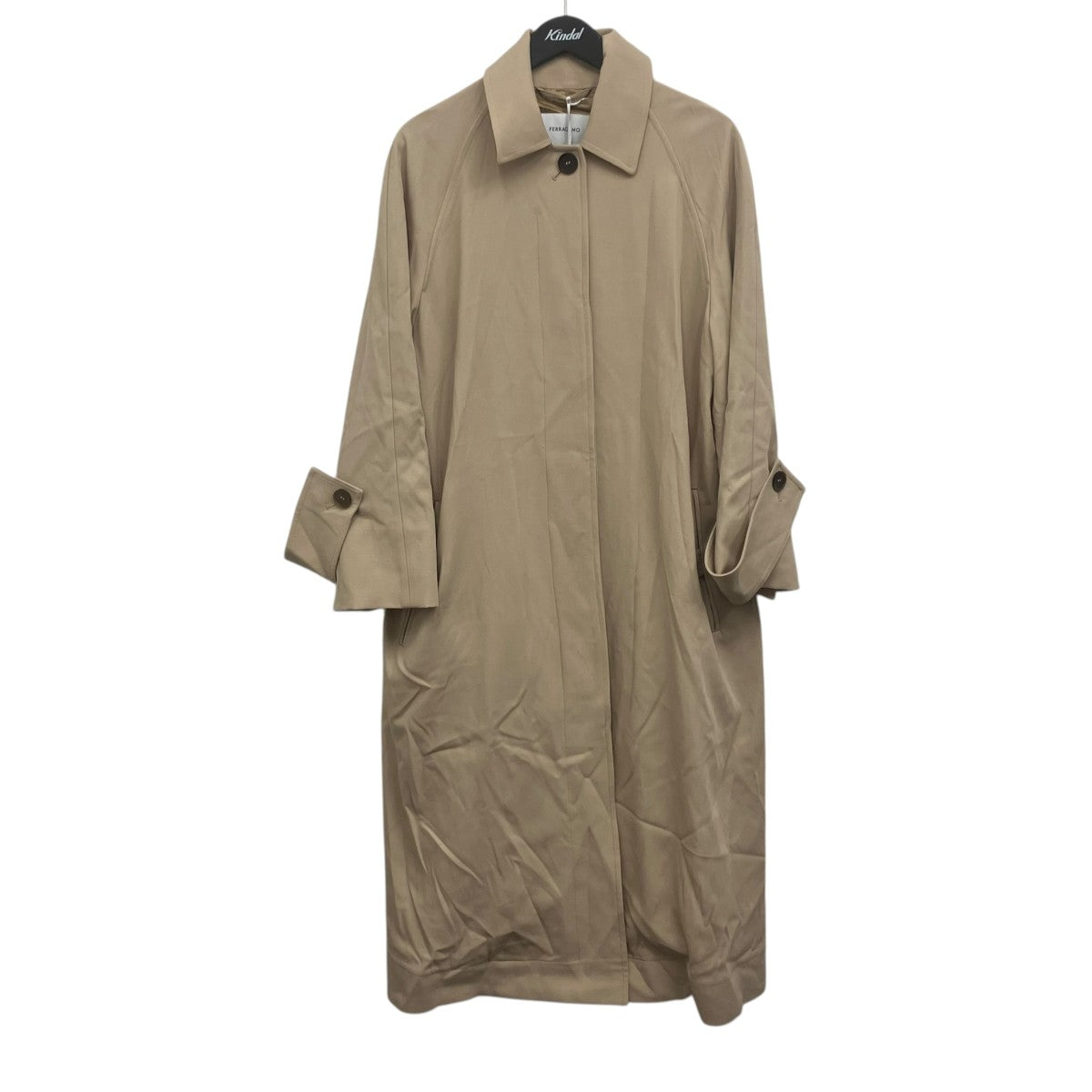 Ferragamo ステンカラーコート 古着・中古-1枚目のアイテム画像