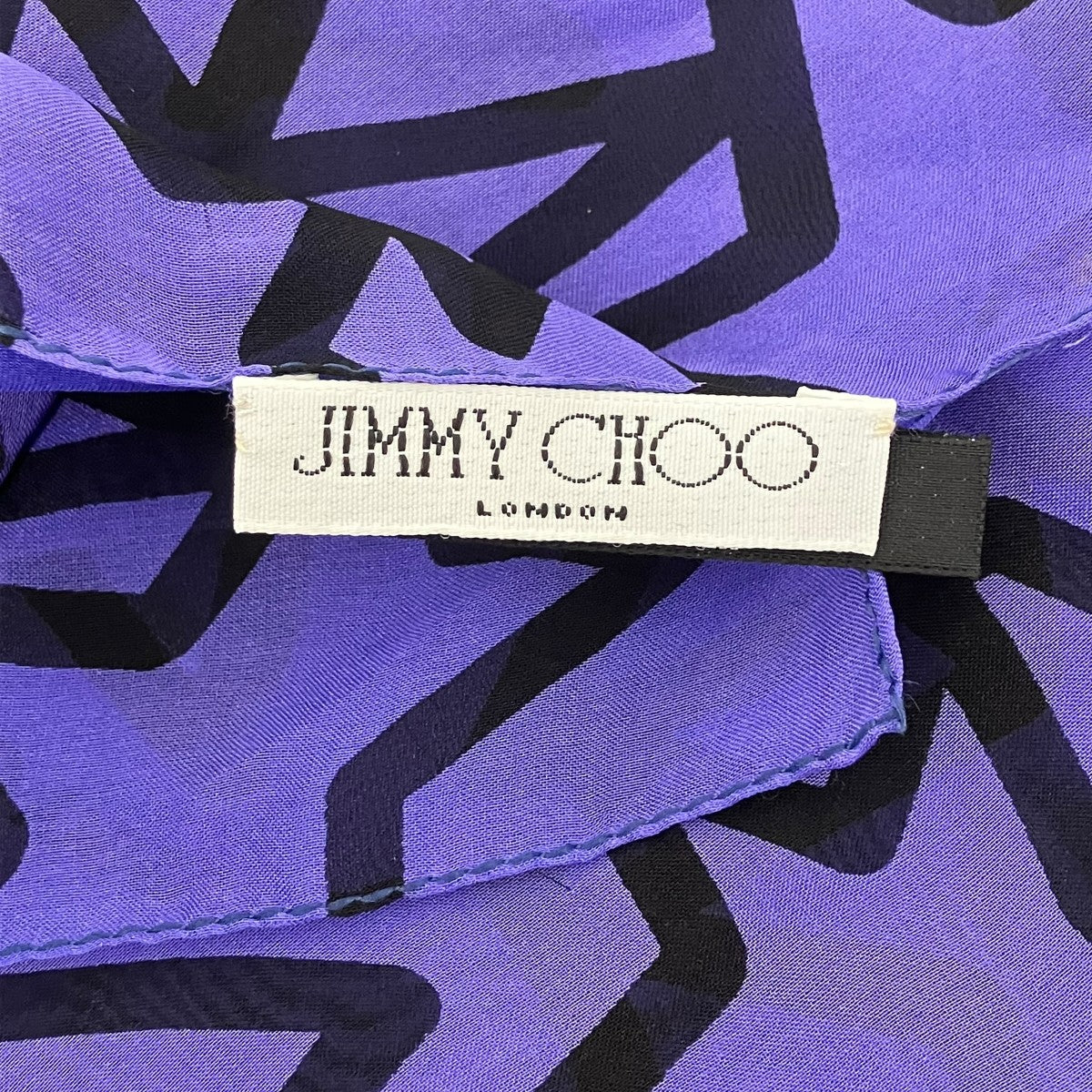 JIMMY CHOO スターレオパードスカーフ 古着・中古-5枚目のアイテム画像