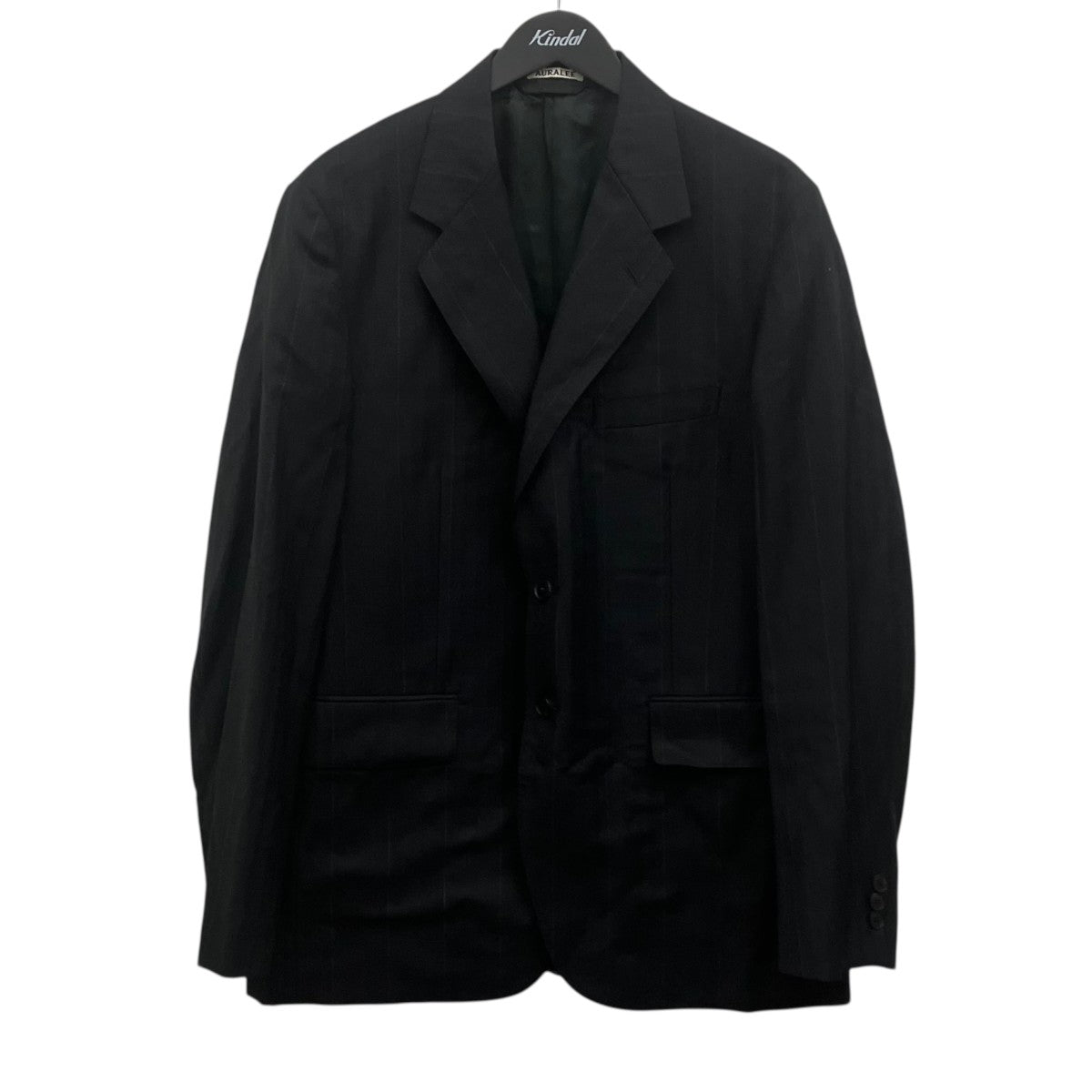 AURALEE BLUEFACED WOOL JACKET テーラードジャケット