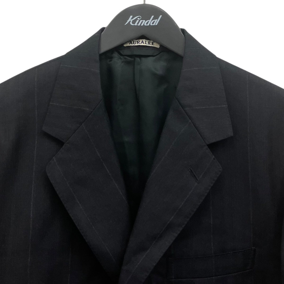 AURALEE BLUEFACED WOOL JACKET テーラードジャケット 古着・中古-3枚目のアイテム画像