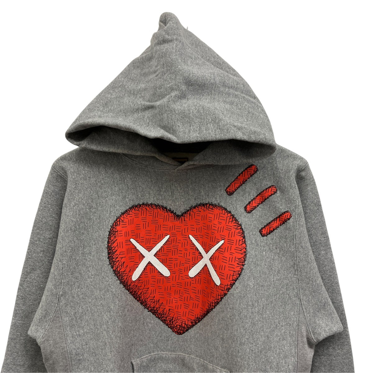 KAWS プリントパーカー