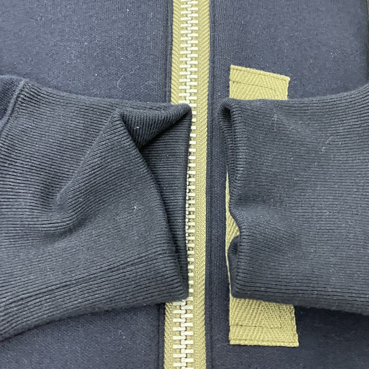 Sponge Sweat x Nylon Twill Hoodie スポンジナイロンツイルジップパーカー