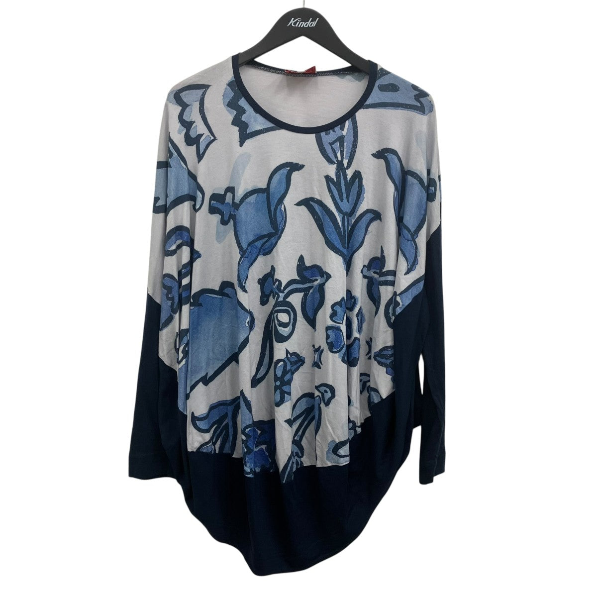 Vivienne Westwood RED LABEL 変形フローラルカットソー 古着・中古-1枚目のアイテム画像