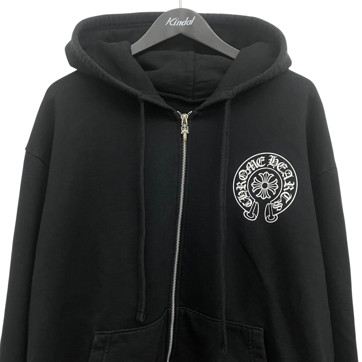 CHROME HEARTS 東京限定ホースシュープリントジップアップパーカー 古着・中古-3枚目のアイテム画像