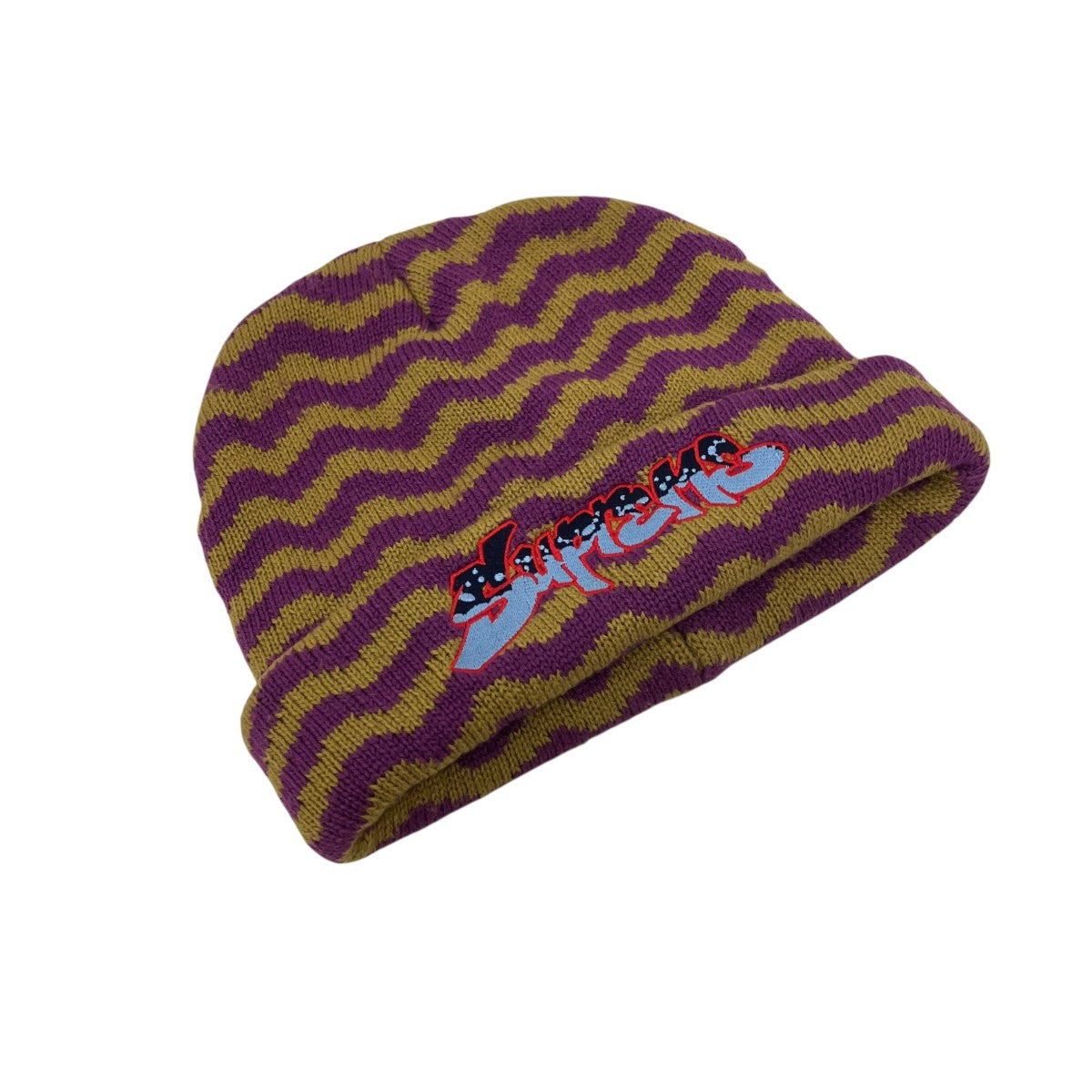 ZIG ZAG STRIPE BEANIEストライプビーニー