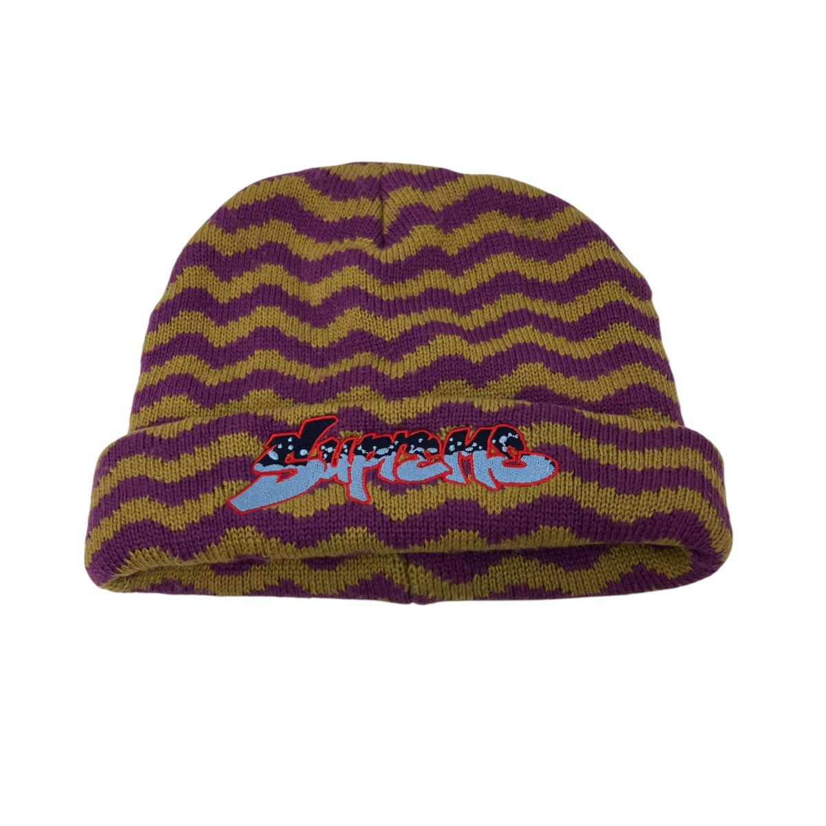 ZIG ZAG STRIPE BEANIEストライプビーニー
